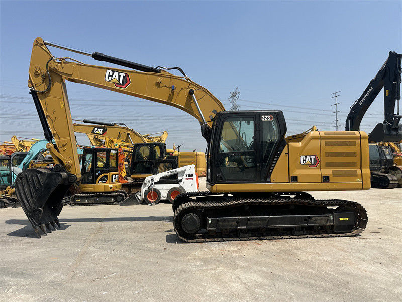 Kullanılmış CAT 323 C7.1 Motoru İkinci El Caterpillar Excavator 2018 yılı