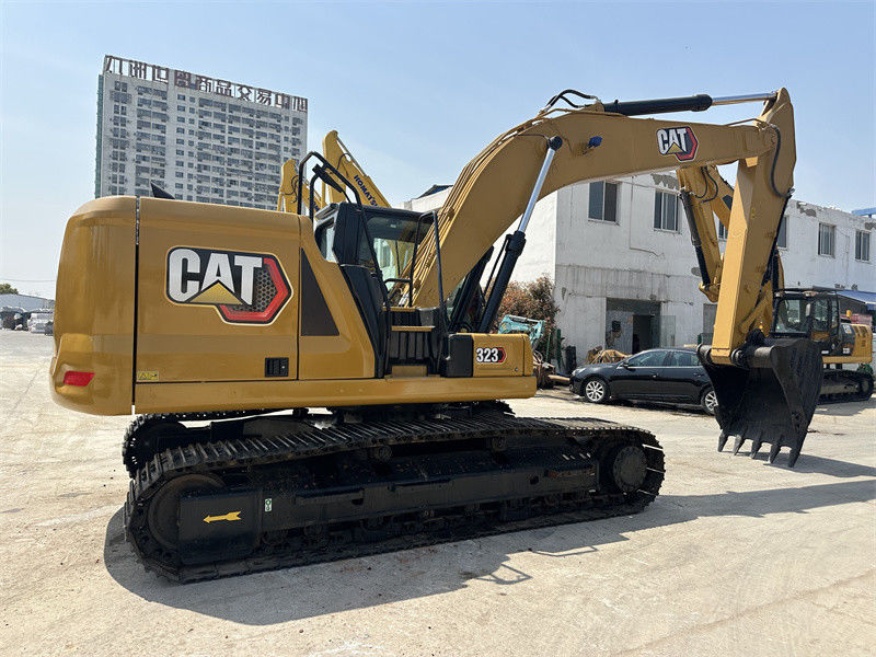 Kullanılmış CAT 323 C7.1 Motoru İkinci El Caterpillar Excavator 2018 yılı