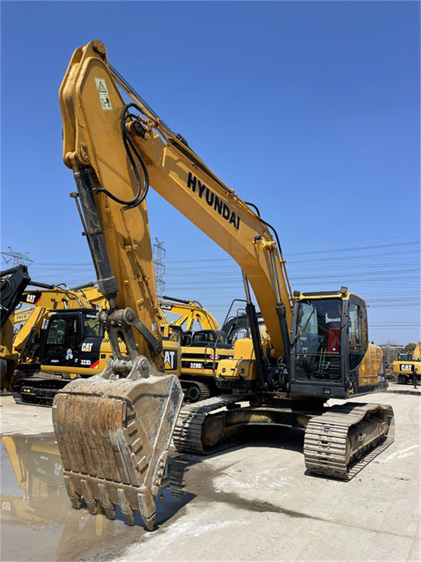 Orijinal Boya Kore Kullanılmış Hyundai R220LC-9S Kazıcı Hyundai 220 Crawler Digger
