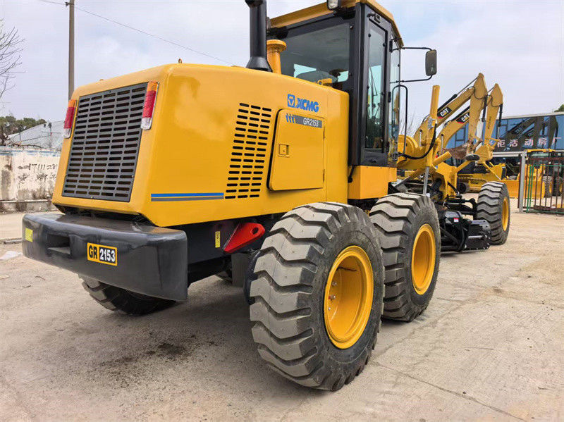 Kullanılmış XCMG GR2153 Motor Grader Çin Markası XCMG Grader İnşaat Ekipmanı