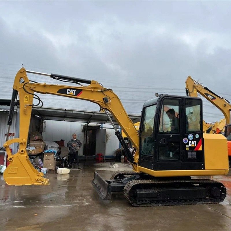 C2.4 dizel motorlu küçük 5 tonluk CAT 305.5E2 kazıcı kompakt boyut