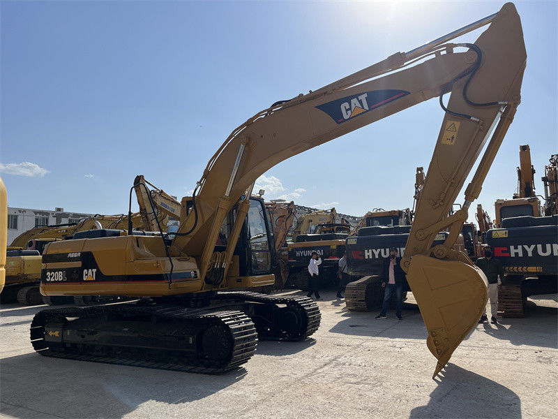 Temiz Kullanılmış Caterpillar 320BL Excavator 20 Tonluk Kediler için Excavator İyi durumda