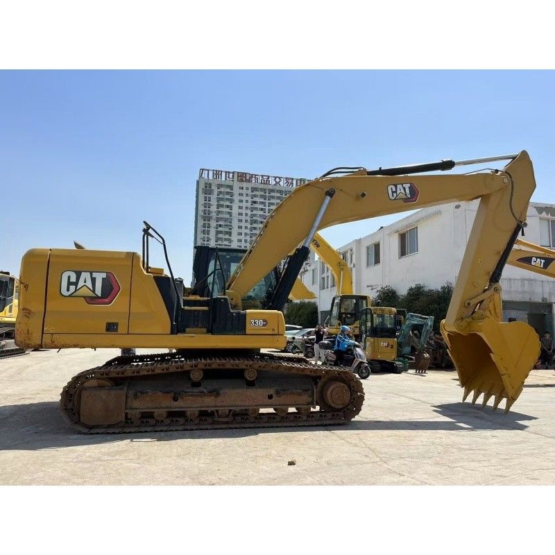 Asıl Caterpillar 330GC inşaat için CAT C7.1 motorlu kazıcı