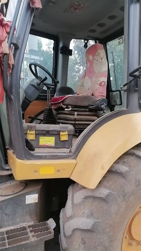 Kaynağı Kullanılmış SDLG B877 Bölünmüş kovalı Backhoe Yükleyici İkinci El SDLG Tekerlekli Backhoe Yükleyici