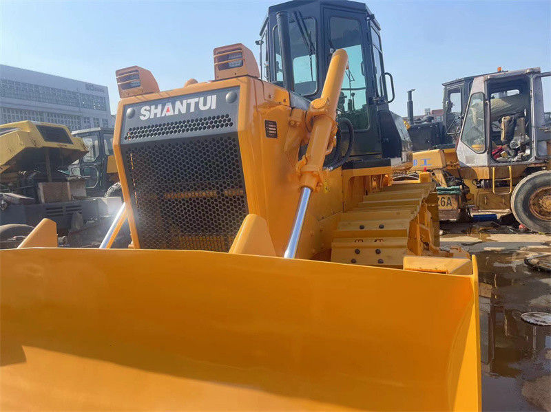 Çin Kullanılmış SHANTUI SD16 Buldozer İkinci El Dozer Traktörü Çalışmaya Hazır