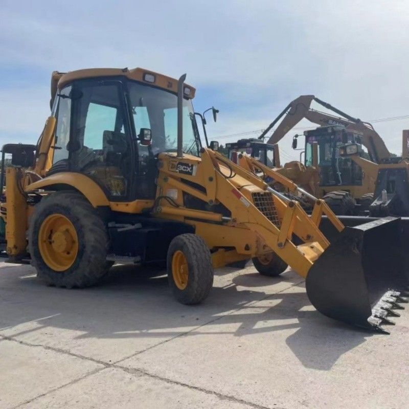 Orijinal Boya JCB 3CX Backhoe Yükleyici 4 Tekerlekli Sürücü Kazı ve Yükleme için