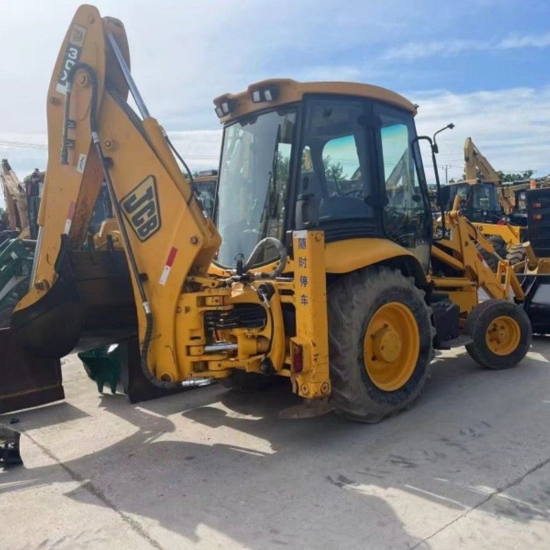 Orijinal Boya JCB 3CX Backhoe Yükleyici 4 Tekerlekli Sürücü Kazı ve Yükleme için