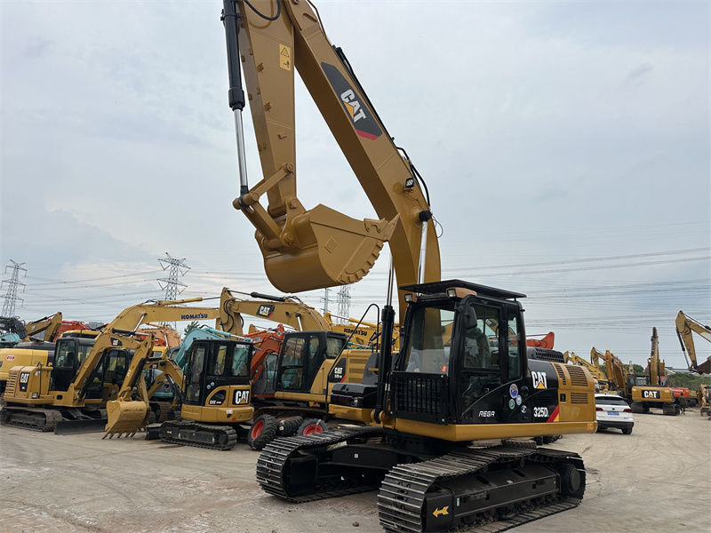 25 Ton Kullanılmış Ekskavator Cat 325D Kullanılmış Caterpillar CAT 320 325 330 Crawler Excavator