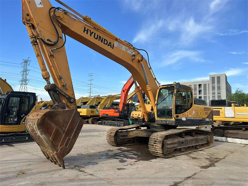 33 ton Orijinal Kullanılmış Hyundai 330LC-9S Ekskavatör İkinci El Hyundai R330 Kazıcı