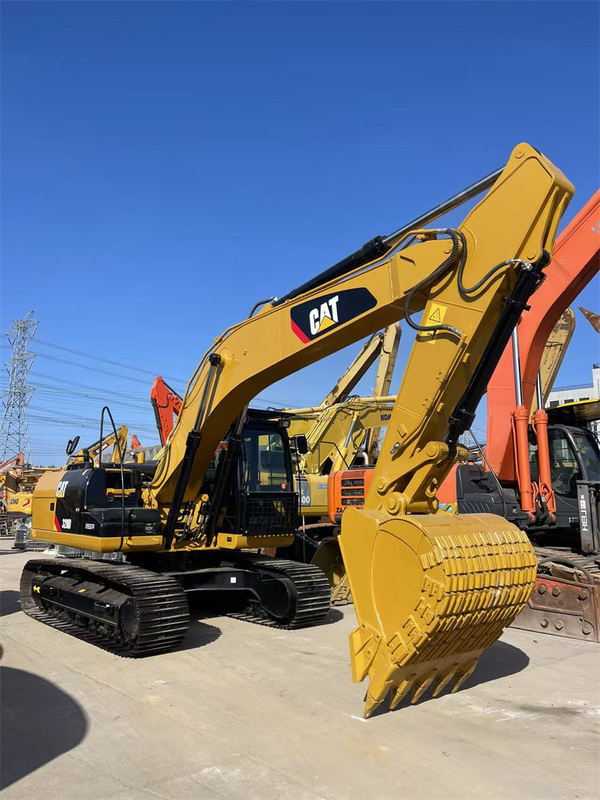 20 tonluk Kullanılmış CAT 320D Ekskavatör İkinci el Caterpillar ekskavatör, Düşük çalışma saatleri