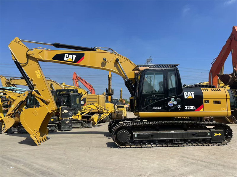 Kullanılmış CAT 23 ton Paletli Ekskavatör 323DL Kullanılmış Caterpillar 320 323 Ekskavatör
