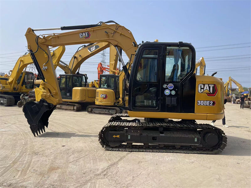Kullanılmış Caterpillar Ekskavatör 308E2 Mini Hidrolik Ekskavatör Düşük İşletme Maliyetleri ve Çeşitli Uygulamalar İçin Tasarlanmıştır