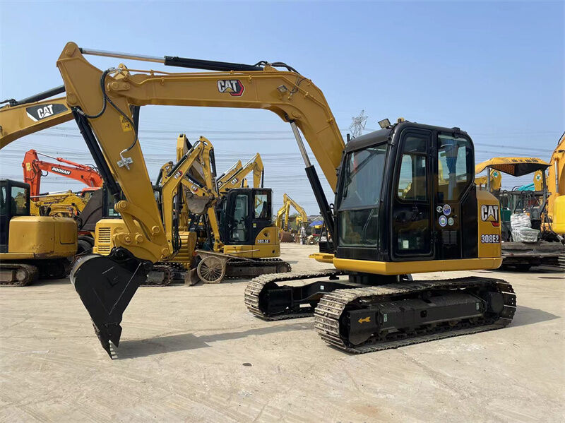 Kullanılmış Caterpillar Ekskavatör 308E2 Mini Hidrolik Ekskavatör Düşük İşletme Maliyetleri ve Çeşitli Uygulamalar İçin Tasarlanmıştır