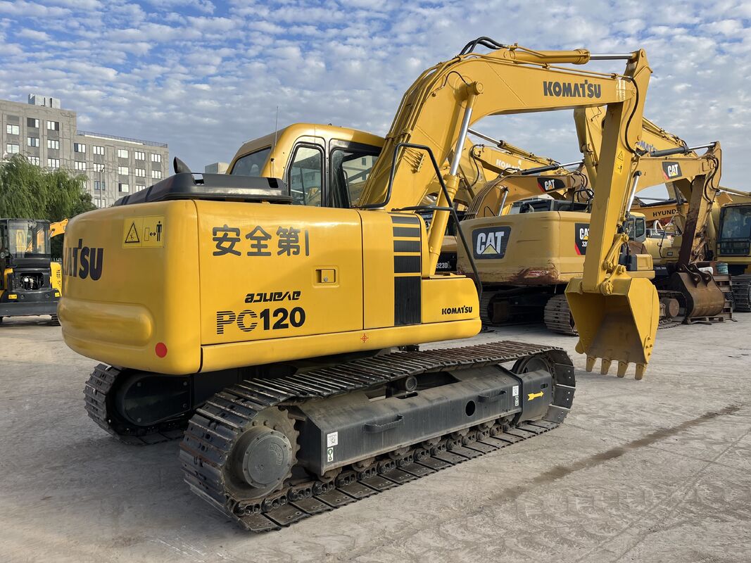 Kullanılmış Komatsu PC120-6 Hidrolik Kazıcı 12 Ton 2015 Modülü İnşaat için