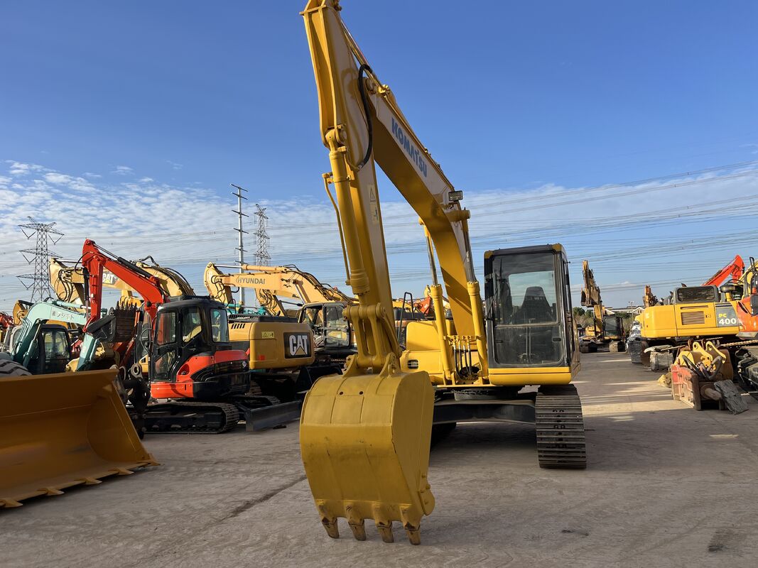 Kullanılmış Komatsu PC120-6 Hidrolik Kazıcı 12 Ton 2015 Modülü İnşaat için