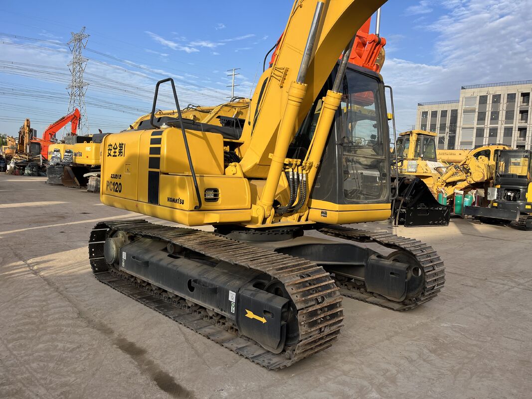 Kullanılmış Komatsu PC120-6 Hidrolik Kazıcı 12 Ton 2015 Modülü İnşaat için