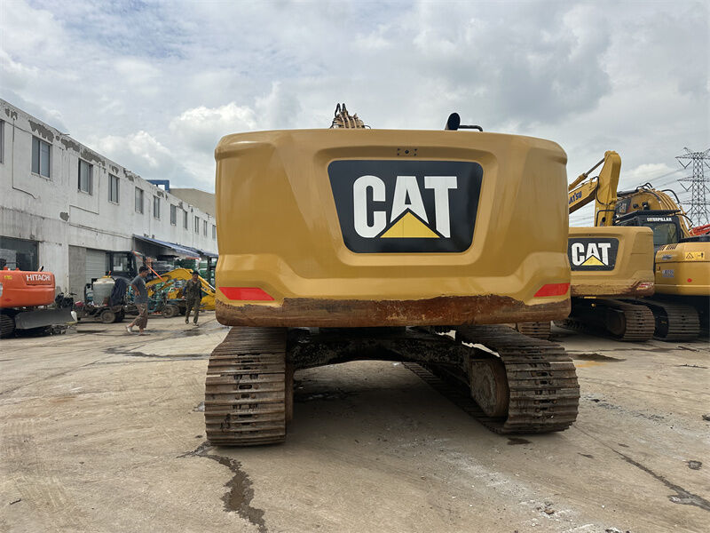 Toprak işleri ve inşaat işleri için güçlü kazı kuvvetine sahip kullanılmış Caterpillar Ekskavatör 320