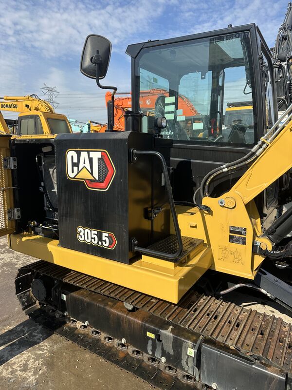 Yepyeni CAT 305.5 Kazı makinesi 5.5 ton Caterpillar 305.5 Mini Crawler Kazı makineleri