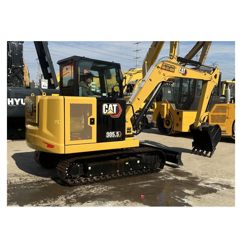 Yepyeni CAT 305.5 Kazı makinesi 5.5 ton Caterpillar 305.5 Mini Crawler Kazı makineleri
