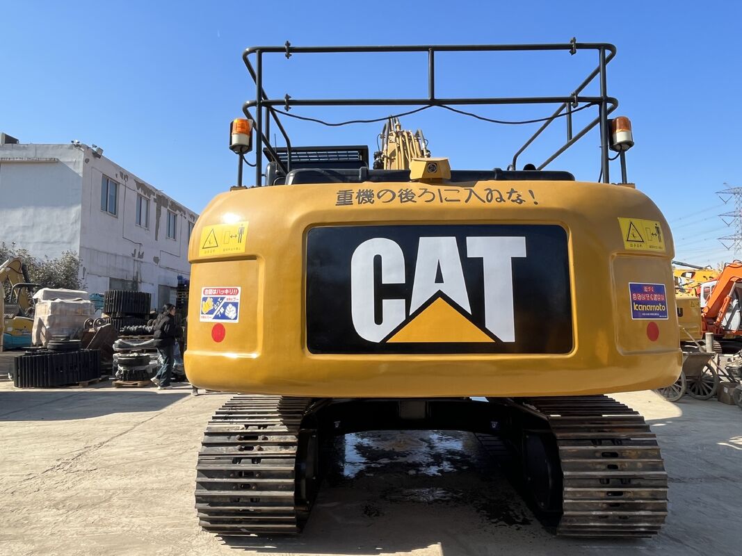 Deneyen Makine Raporu ve Güvenilir İnşaat İşlemleri için Orijinal Motorlu Kullanılmış Cat Excavator 320D2L