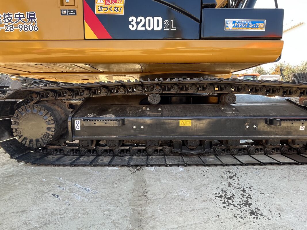 Deneyen Makine Raporu ve Güvenilir İnşaat İşlemleri için Orijinal Motorlu Kullanılmış Cat Excavator 320D2L