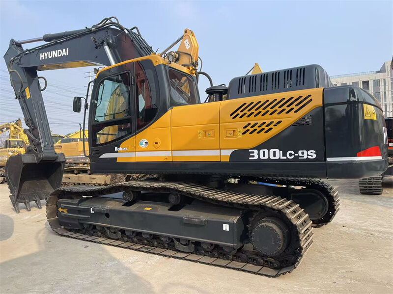 30 Ton Kullanılmış Hyundai R300LC-9S Ekskavatör Güney Kore Kullanılmış Hyundai 300 paletli Kazıcı