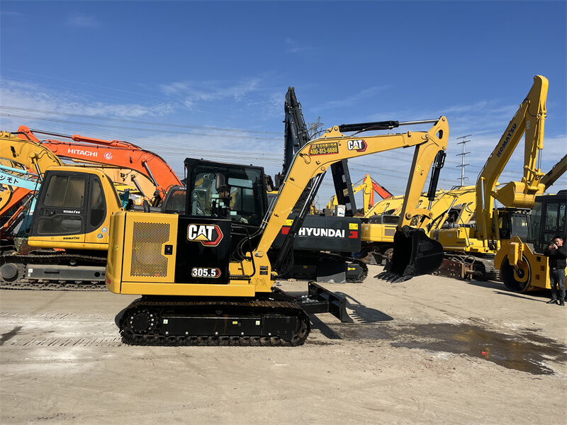 Yüksek Kaliteli Caterpillar Kazı Makinesi Cat 305.5 Mini Kazı Makinesi Satılık