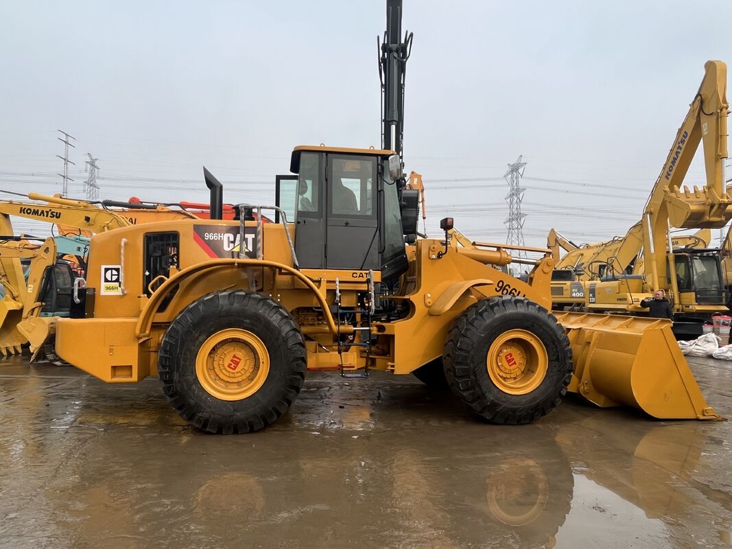 Kullanılmış CAT 966H Tekerlekli Yükleyici, Yüksek Çökme Gücü ve Sağlam Güç Gövdesine Sahip, Zorlu Endüstriyel Çevrelerde Performans Sağlıyor