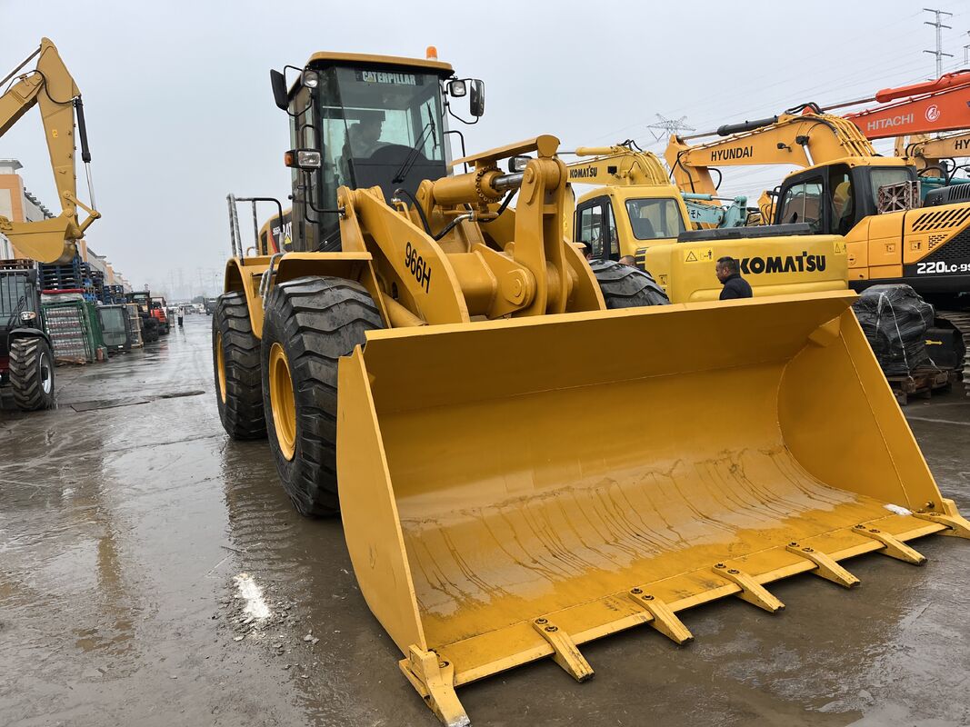 Kullanılmış CAT 966H Tekerlekli Yükleyici, Yüksek Çökme Gücü ve Sağlam Güç Gövdesine Sahip, Zorlu Endüstriyel Çevrelerde Performans Sağlıyor