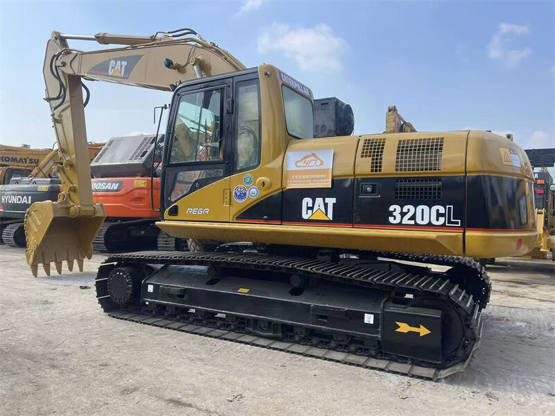 Sıcak Satış Kullanılmış CAT 320CL Kazı Makinesi 20 ton Caterpillar 320D 320C 320DL Kazı Makineleri