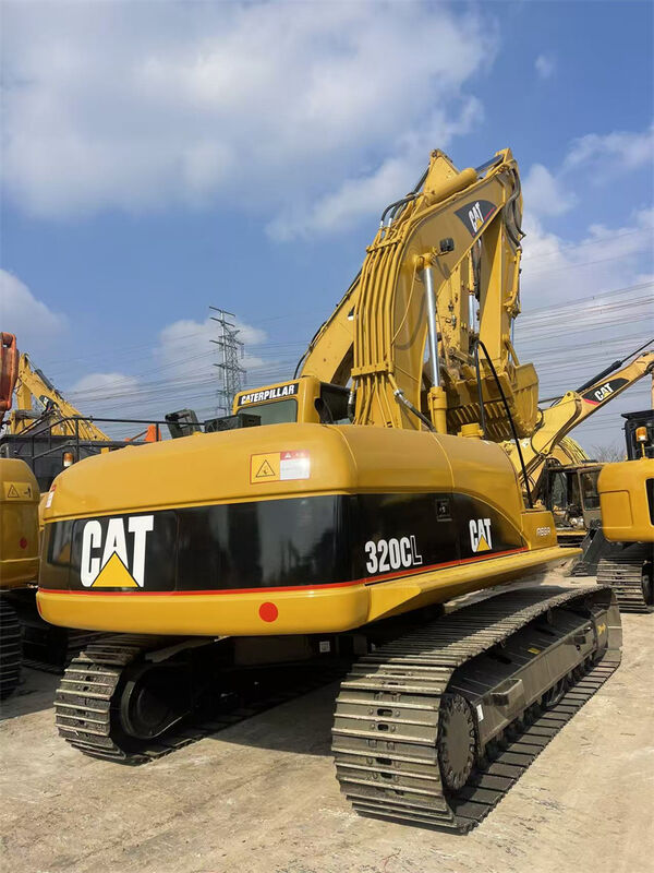 Sıcak Satış Kullanılmış CAT 320CL Kazı Makinesi 20 ton Caterpillar 320D 320C 320DL Kazı Makineleri