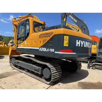 220LC 22 Ton Kullanılmış Hyundai Ekskavatör 220LC-9S Güney Kore 2020