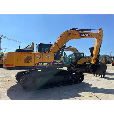 Sany Sy215 Kullanılmış Sany Ekskavatör 20 Ton Kullanılmış Hidrolik Ekskavatör