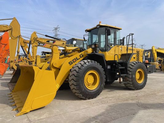 SDLG LG956L Tekerlekli Yükleyici Ön Yükleyici Sarı 17450kg