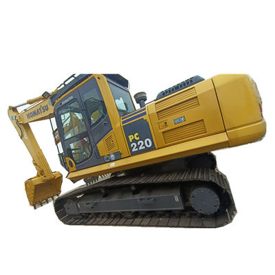 22000kg Kullanılmış Japonya Ekskavatör Komatsu PC220 Ekskavatör
