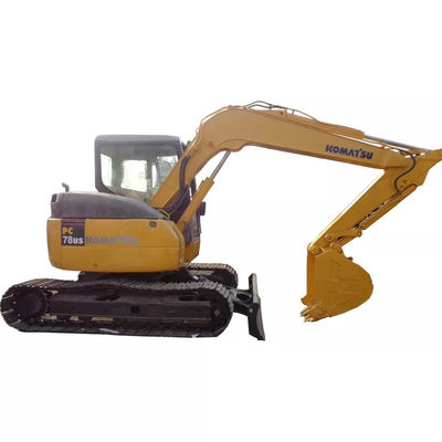 Mini Kullanılmış Japonya Komatsu PC78US Ekskavatör Komatsu PC78