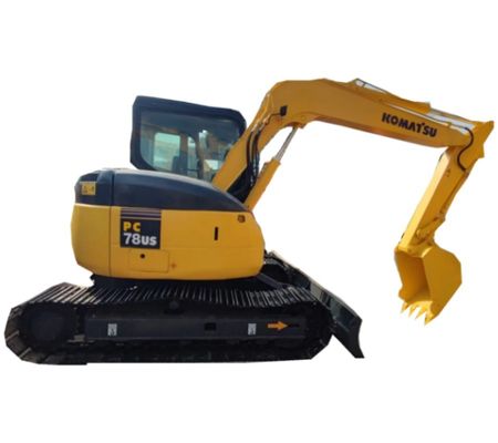 Komatsu PC78US 6 Kullanılmış Mini Ekskavatör 7 Ton