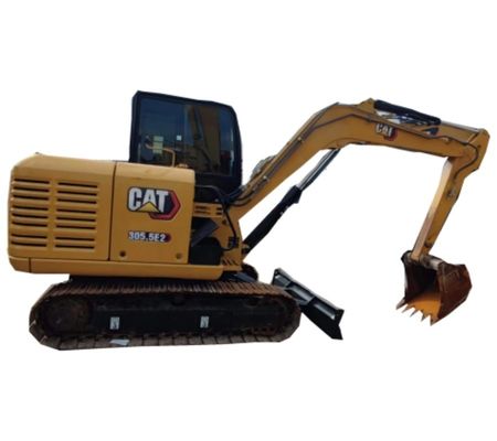 Mini Kullanılmış Hidrolik Paletli Ekskavatör Caterpillar 305.5E2