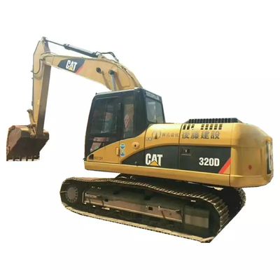 20 Ton Kullanılmış Caterpillar Ekskavatör 320D 315 307 Sarı