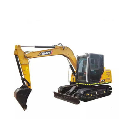 SY75C Pro Mini Kullanılmış Sany Ekskavatör 7500kg 7.5 Ton