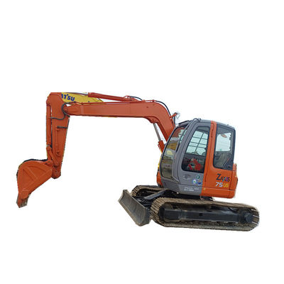 Zx75us Zx75 Kullanılmış Hitachi Ekskavatör 7200kg Kullanılmış Mini Ekskavatör