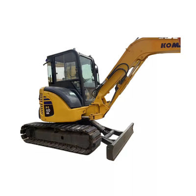 Mini Kullanılmış Komatsu Pc40mr Ekskavatör 4 Ton Sarı Japonya İthal Edildi