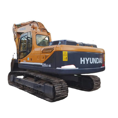 Kore Kullanılmış Hyundai Ekskavatör 220lc-9s Çalışma Ağırlığı 22 Ton Paletli Ekskavatörler