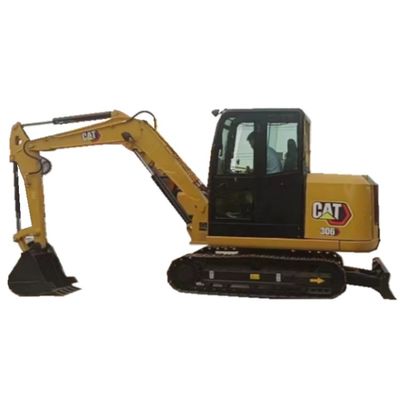 Mini Kullanılmış Hidrolik Paletli Ekskavatör Caterpillar 306D Ekskavatör 6 Ton
