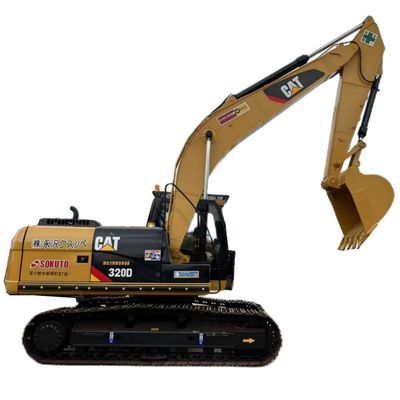 Caterpillar Kullanılmış Hidrolik Paletli Ekskavatör 20 Ton 330B 320C 320D 325B 325D