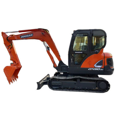 Kullanılmış Doosan DX60 9C Ekskavatör Mini Kazıcı Bıçaklı Dozerli Yüksek Verimlilik