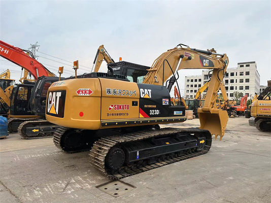 23 Ton Kullanılmış Cat Paletli Ekskavatör 323D Kullanılmış Caterpillar 320 323 325 330 Ekskavatör