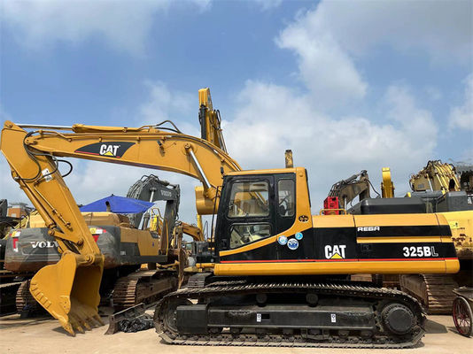 İkinci El Caterpillar 325BL Ekskavatör CAT 323 325 330 Kazıcılar 25 Ton Orta Ekskavatör