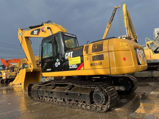 Caterpillar CAT 330D2 Hidrolik Paletli Ekskavatör Ağırlığı 30ton Elektrik Motoru