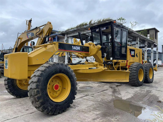 Caterpillar CAT 140H Yol İnşaatında Kullanılan Motorlu Greyder